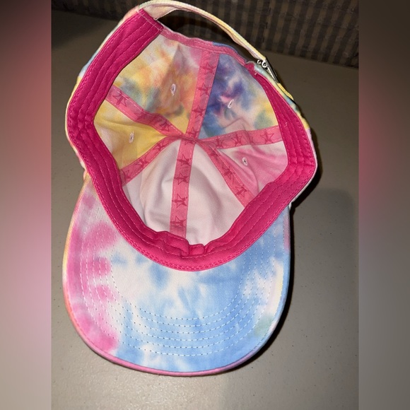 🧢 NWOT! Jeffree Star Tie Die Embroidered Star Hat - Picture 3 of 6